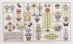 Click/tap for more details of Willowbrook Pathways (cross stitch) by Rosewood Manor