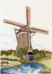 Click for more details of Windmill in the Netherlands (cross stitch) by Eva Rosenstand