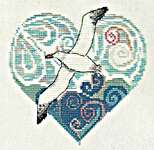 Click/tap for more details of Winds of Change - Albatross (cross stitch) by MarNic Designs