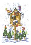 Winter Birdhouse