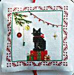 Click for more details of Winter Cat (cross stitch) by Cotton Pixels