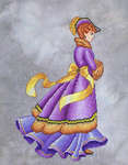 Click/tap for more details of Winter Elegance (cross stitch) by Cross Stitching Art