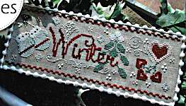 Click/tap for more details of Winter Fling (cross stitch) by Luhu Stitches