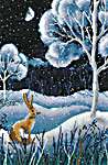 Click for more details of Winter Forest (cross stitch) by Elaine Serenum