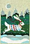 Click for more details of Winter Hare (cross stitch) by Nora Corbett