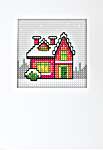 Click/tap for more details of Winter House (cross stitch) by Orchidea