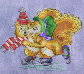 Click/tap for more details of Winter Joy (cross stitch) by Cross Stitching Art