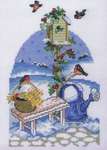 Click for more details of Winter Nest Box (cross stitch) by Permin of Copenhagen