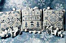 Click for more details of Winter on the Square (cross stitch) by ScissorTail Designs