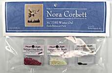 Click for more details of Winter Owl Embellishment Pack (beads and treasures) by Nora Corbett