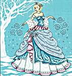 Click/tap for more details of Winter Queen (cross stitch) by Shannon Christine