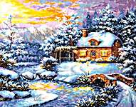 Click for more details of Winter's Tale (cross stitch) by Magic Needle