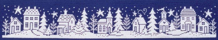 Click for more details of Winter Silhouette (cross stitch) by Imaginating