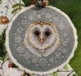 Click for more details of Winter Snow Owl (cross stitch) by Blackberry Lane Designs