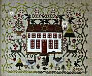 Click/tap for more details of Winter Wonderland (cross stitch) by Blackbird Designs