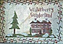 Click/tap for more details of Winterberry Wonderland (cross stitch) by From The Heart
