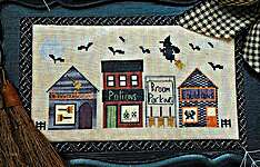 Click for more details of Witch Avenue (cross stitch) by Sugar Maple Designs