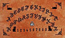 Click/tap for more details of Witch Cats Board (cross stitch) by Cotton Pixels