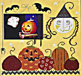 Witches Wheel - cross stitch pattern by Glendon Place