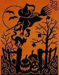 Click/tap for more details of Witch's Night Out (cross stitch) by Stoney Creek