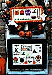 Click/tap for more details of Witchy Bootique (cross stitch) by Pickle Barrel Designs