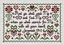 Click/tap for more details of With All Your Heart (cross stitch) by Happiness is Heart Made