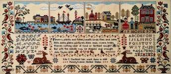 Click for more details of With the Needle 2 (cross stitch) by Lila's Studio
