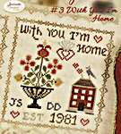 Click for more details of With You I'm Home (cross stitch) by Jeannette Douglas