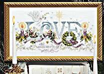 Click/tap for more details of Wonderous Love (cross stitch) by Stoney Creek