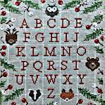 Click/tap for more details of Woodland Sampler (cross stitch) by Fairy Wool in The Wood