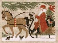 Click for more details of Woodland Santas (cross stitch) by The Prairie Schooler