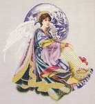 Click/tap for more details of World Peace Angel (cross stitch) by Lavender & Lace