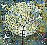 Click/tap for more details of World Tree (cross stitch) by Abris Art