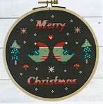 Click/tap for more details of Xmas Tweetings (cross stitch) by Tapestry Barn