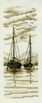 Click for more details of Yachts in Sepia (cross stitch) by Permin of Copenhagen
