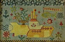 Click for more details of Yellow Submarine (cross stitch) by Blackbird Designs
