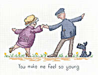 Click for more details of You Make Me Feel So Young (cross stitch) by Peter Underhill