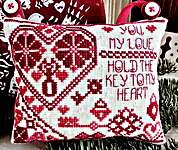 Click/tap for more details of You, My Love (cross stitch) by Luhu Stitches