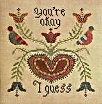 Click for more details of You're Okay (cross stitch) by bendystitchy