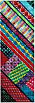 Click/tap for more details of Zig Zag (tapestry) by Needle Delights Originals
