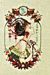 Click for more details of Zodiac Girls: Capricorn (cross stitch) by Nora Corbett