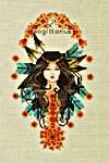 Click for more details of Zodiac Girls: Sagittarius (cross stitch) by Nora Corbett