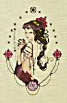 Click for more details of Zodiac Girls: Scorpio (cross stitch) by Nora Corbett