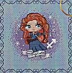 Click for more details of Zodiacal Princess 12- Sagittarius (cross stitch) by Les Petites Croix de Lucie