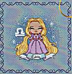 Click for more details of Zodiacal Princess 3 - Libra (cross stitch) by Les Petites Croix de Lucie