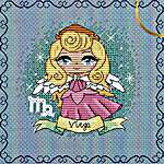 Click for more details of Zodiacal Princess 8 - Virgo (cross stitch) by Les Petites Croix de Lucie