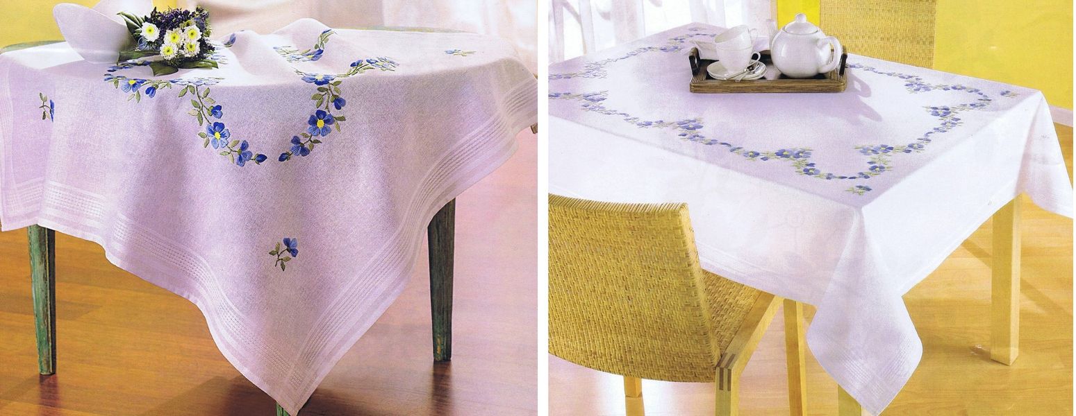 Forget-me-not Table Cover