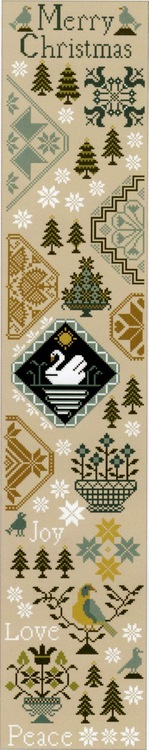 Quaker Christmas Stocking and Sampler (view 2)