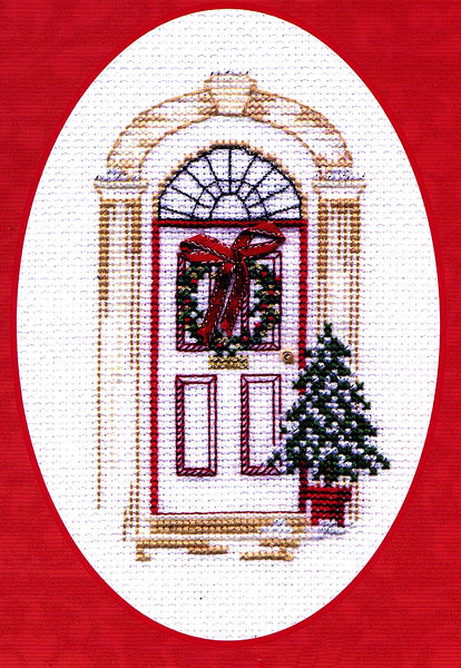 Christmas Card - Christmas Door
