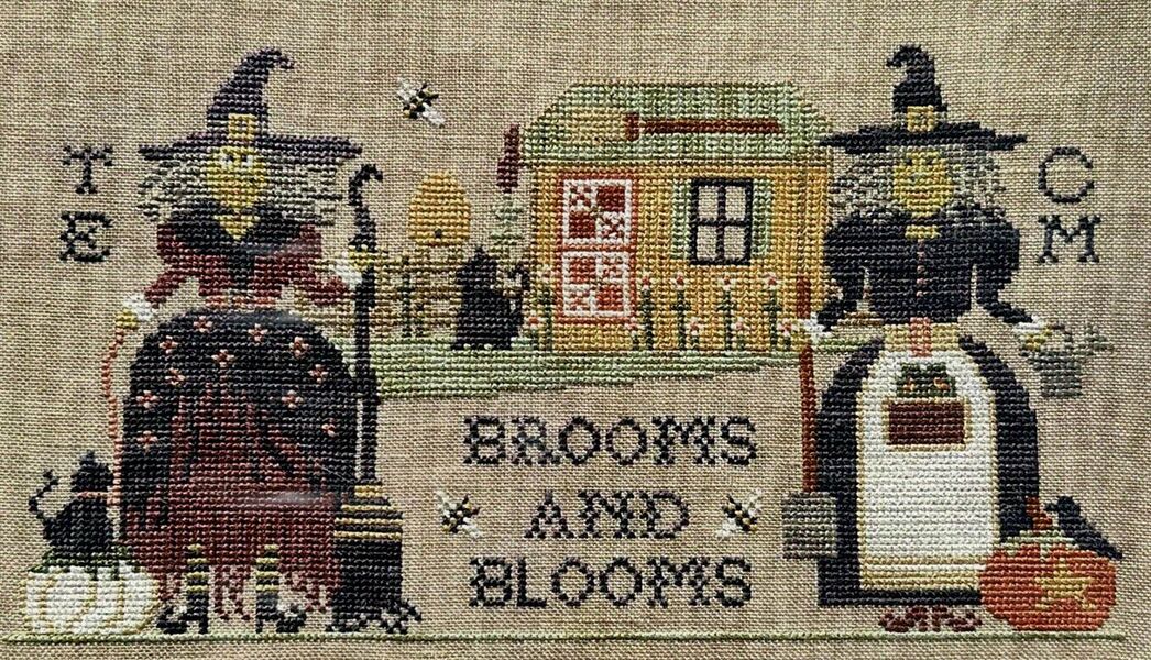 Brooms And Blooms